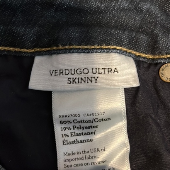 Anthropologie Paige Verdugo Ultra Skinny jeans, size 30, in very good condition - Picture 4 of 7